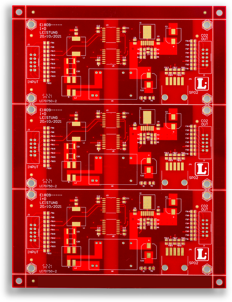 Circuito impreso simple faz (PTH) – PCB