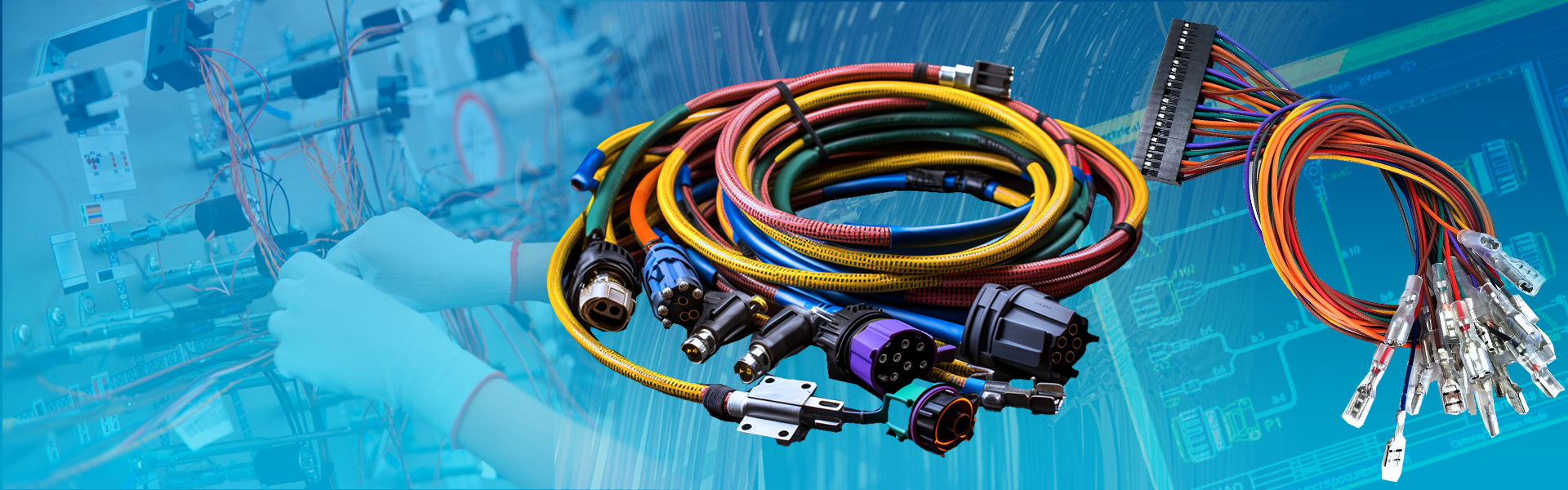 Línea de producción de mazos de cables y arneses – control de calidad